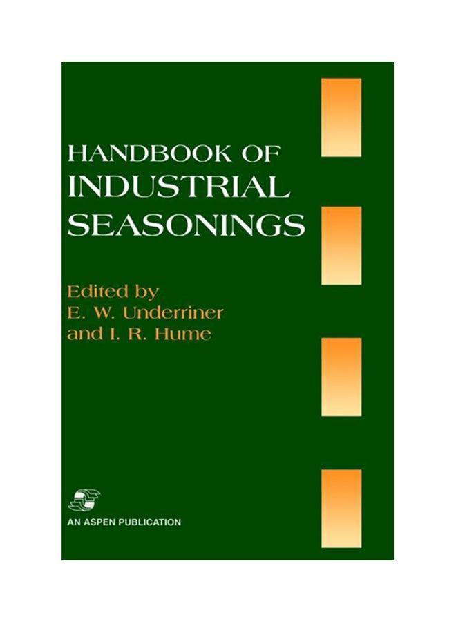 Handbook Industrial Seasonings hardcover english - 1994 