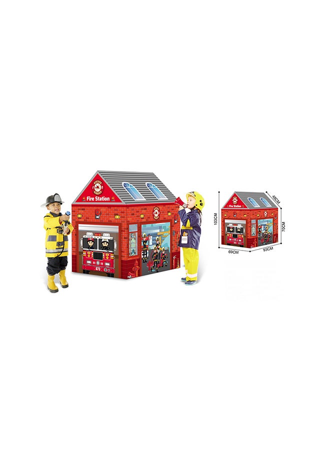 FAMILY CENTER - Children Tent Fire Station  19-995-5010D 66cm - Image 1