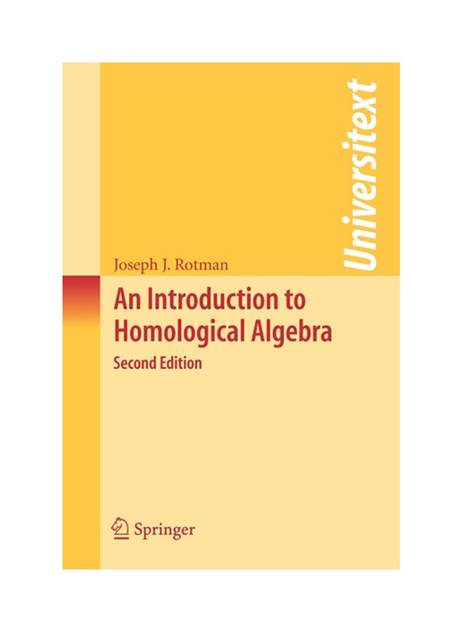 An Introduction To Homological Algebra paperback english - 2008 