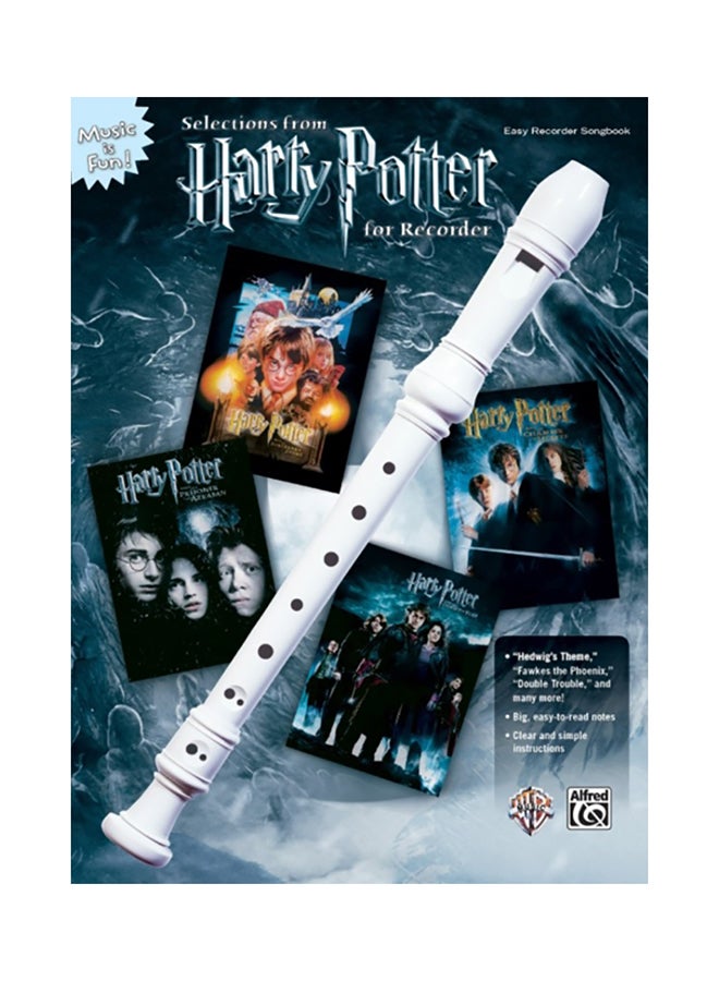 Selections from Harry Potter for Recorder Paperback English by Alfred Music - 38532 