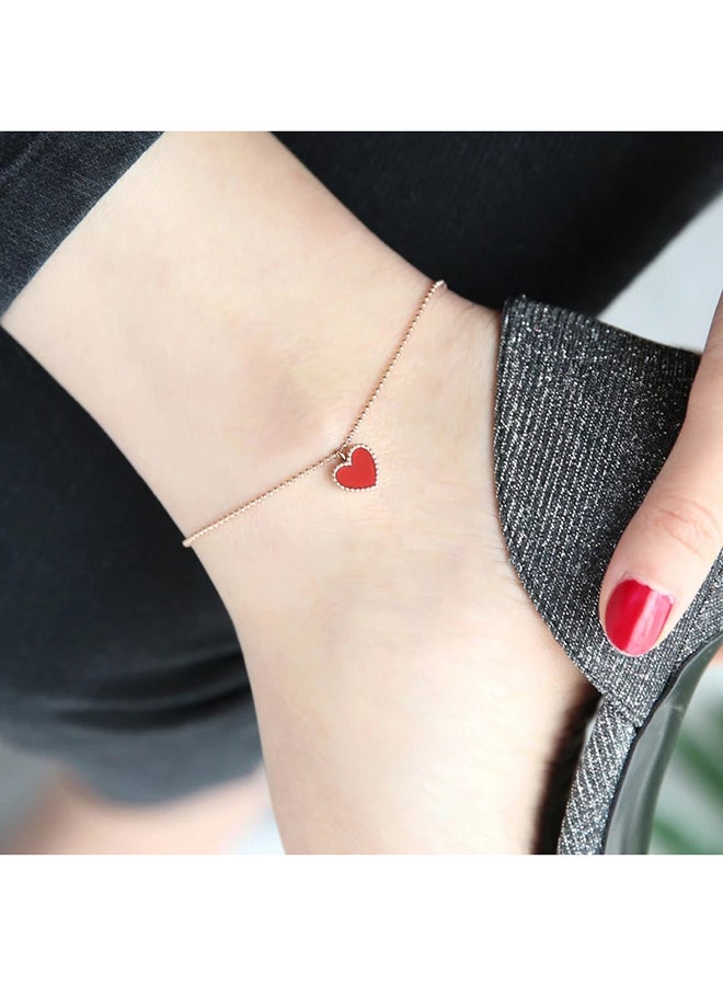 Miracle Empire - Heart Designed Anklet - Image 1