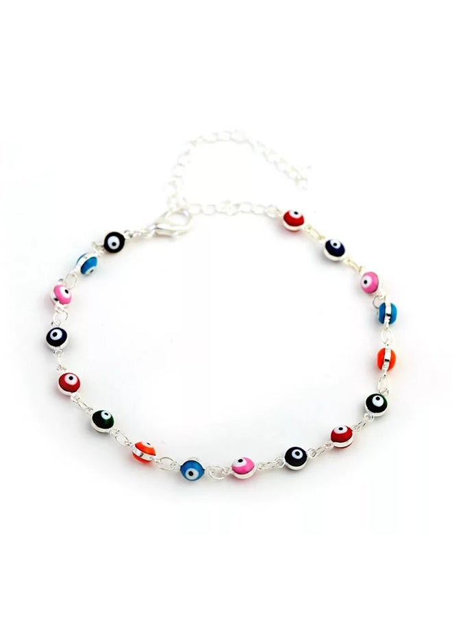 Miracle Empire - Evil Eye Design Anklet - Image 1