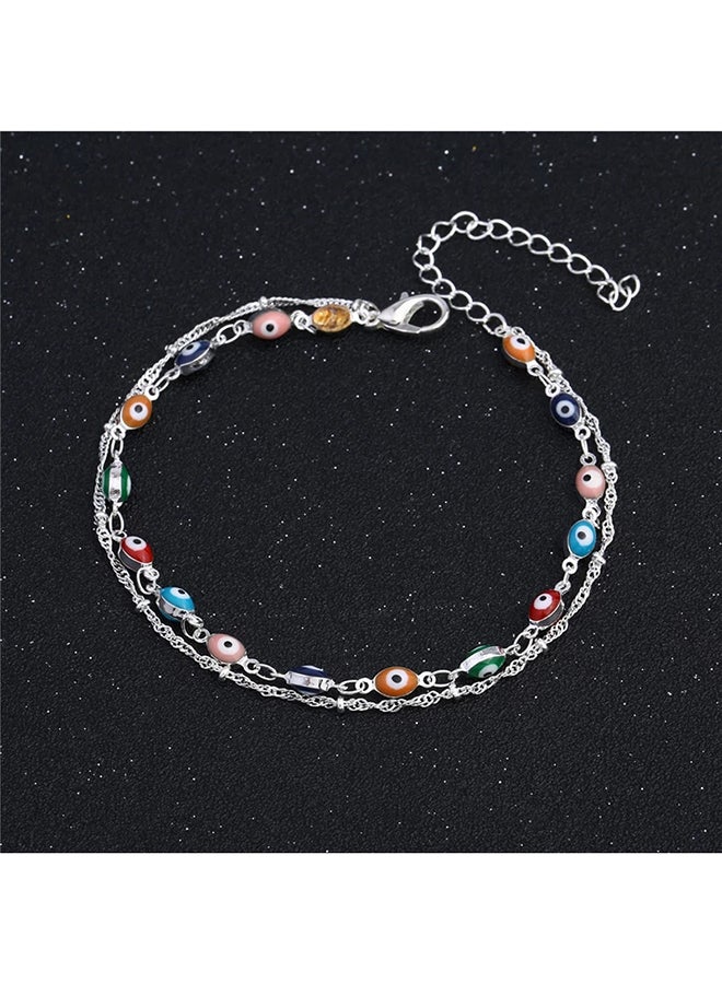 Miracle Empire - Evil Eye Design Anklet - Image 1
