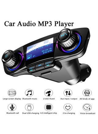 FM Transmitter Aux Modulator Bluetooth Handsfree Car Kit Car Audio MP3 Player Models:BT06 - v1604478276/N41305400A_1