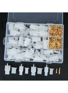 Generic 380pcs/set Auto Car Motorcycle 2.8mm 2 3 4 6 pin Electrical Wire Connector Terminal  - Image 1