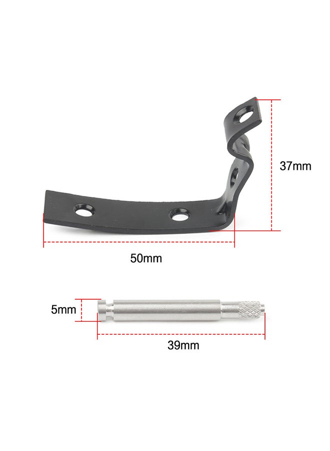 Generic - For Audi A4 S4 RS4 B6 B7 8E Glove Box Lid Hinge Snapped Repair Fix Kit Brackets - Image 1