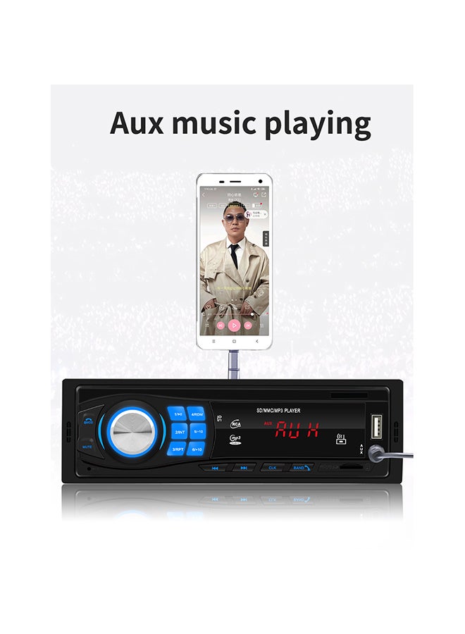 Generic - SWM-8013 1DIN12V Bluetooth Stereo Auto Radio Car Radio In-dash FM Aux Input Receiver SD USB MP3 MMC WMA Car Audio Player - Image 1