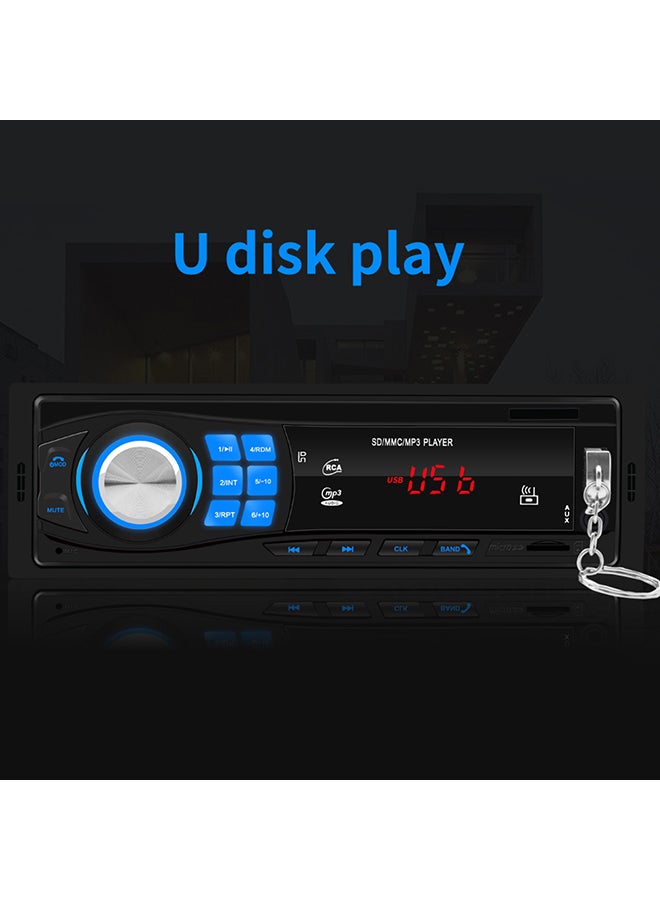 Generic - SWM-8013 1DIN12V Bluetooth Stereo Auto Radio Car Radio In-dash FM Aux Input Receiver SD USB MP3 MMC WMA Car Audio Player - Image 1