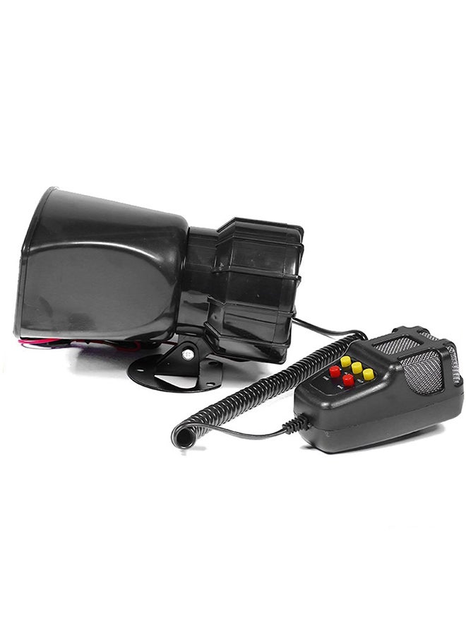 Generic 5 Tone Sound Car Siren Vehicle Horn with Mic Speaker System Emergency Sound Amplifier Emergency Sounds Electric Horn Hooter/Ambulance/Siren/Traffic Sound with PA Microphone System  - Image 3