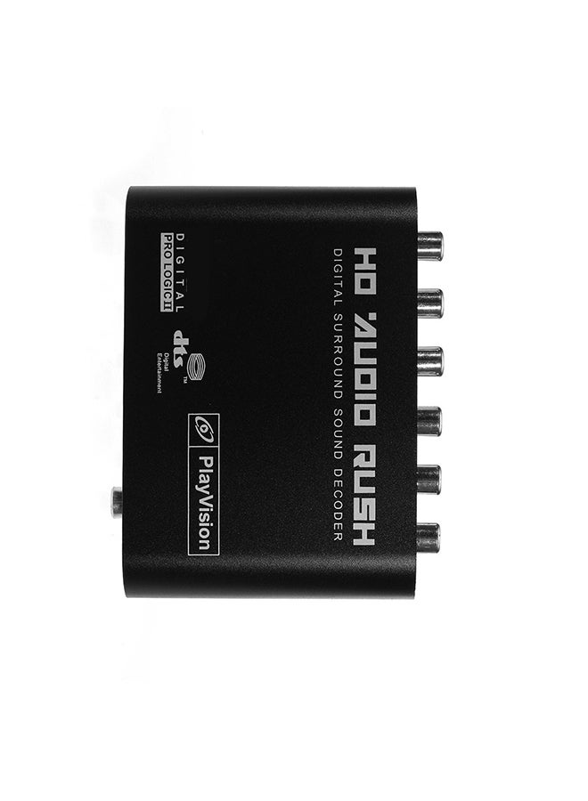وحدة فك ترميز وتشفير الصوت 5.1 SPDIF محوري إلى RCA DTS AC3 رقمي إلى 5.1 ومضخم صوت تناظري لمشغل DVD - Image 3