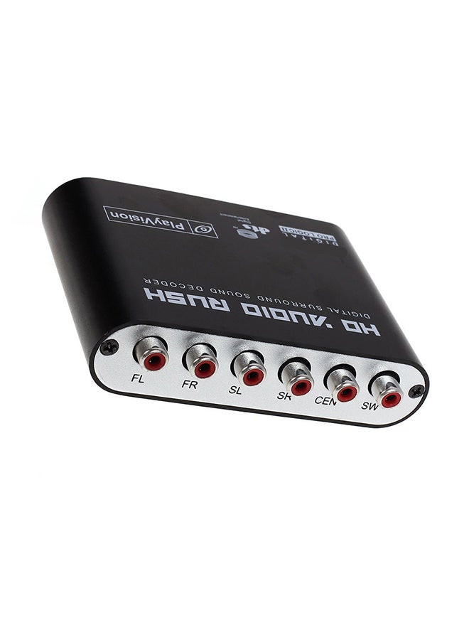 وحدة فك ترميز وتشفير الصوت 5.1 SPDIF محوري إلى RCA DTS AC3 رقمي إلى 5.1 ومضخم صوت تناظري لمشغل DVD - Image 5