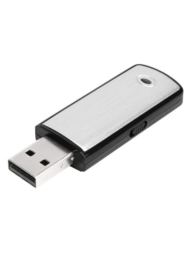Generic - Voice Recorder USB Flash Drive 128Kbps Digital Voice Recording 8GB for Windows Mac Android OTG Mini Recorder Volume:8GB - Image 1