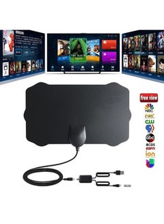 120 Miles Antena Digital HDTV Indoor HD TV Antenna with Amplifier Signal Booster TV Radius Surf Fox Antena HD TV Antennas Aerial