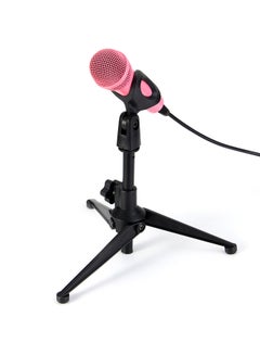 Professional Adjustable Desktop Handheld Table Tripod Microphone Mic Stand Holder with Clip Mount Shock