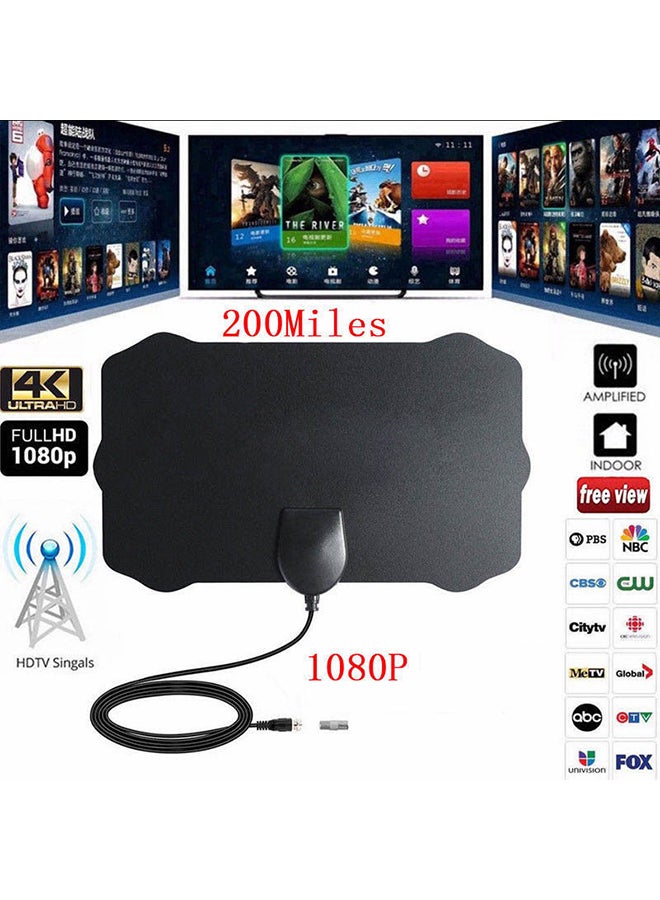 تلفاز هوائي رقمي عالي الوضوح بدقة 1080P و200 ميل لهوائي سكاي واير رقمي بدقة 4K - Image 5