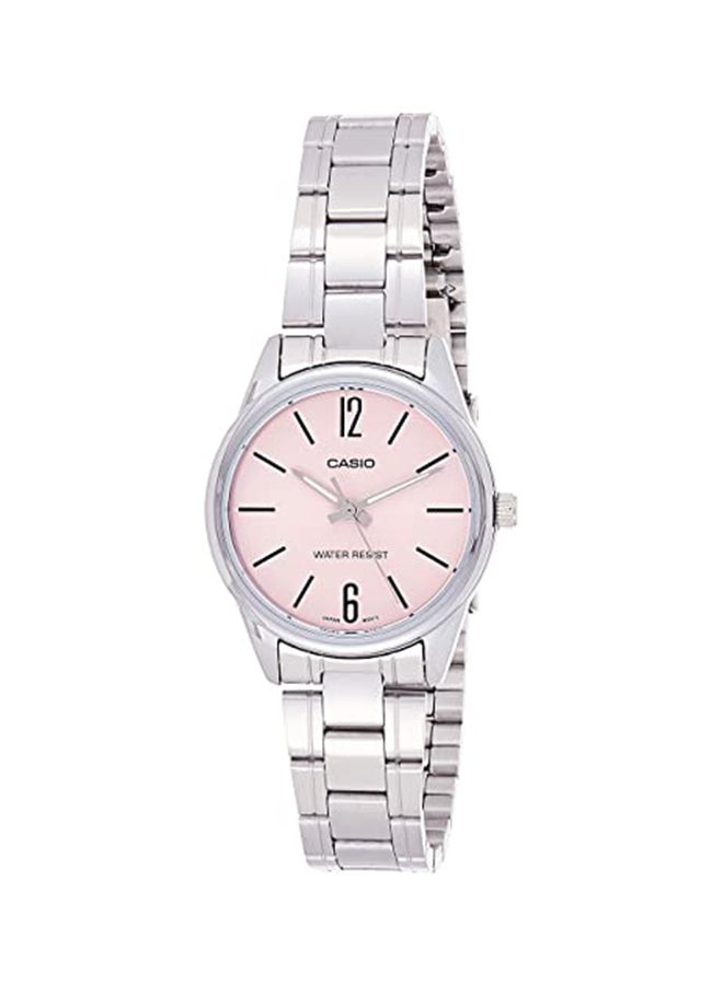 كاسيو ساعة يد بعقارب طراز LTP-V005D-4B للنساء - Image 1