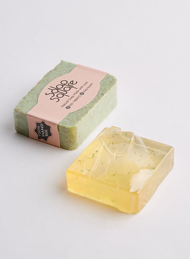 Soap Square Set of 2 Soap Bars 200grams  - Image 2