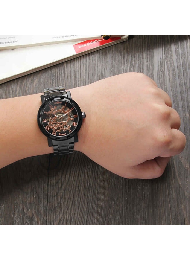 وينر ساعة يد بعقارب مقاومة للماء طراز J3816B-1-KM للرجال - Image 4