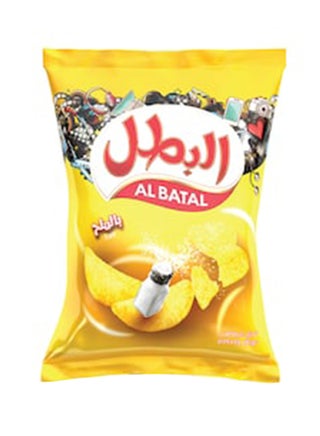 رقائق البطاطس بالملح 23جرام
