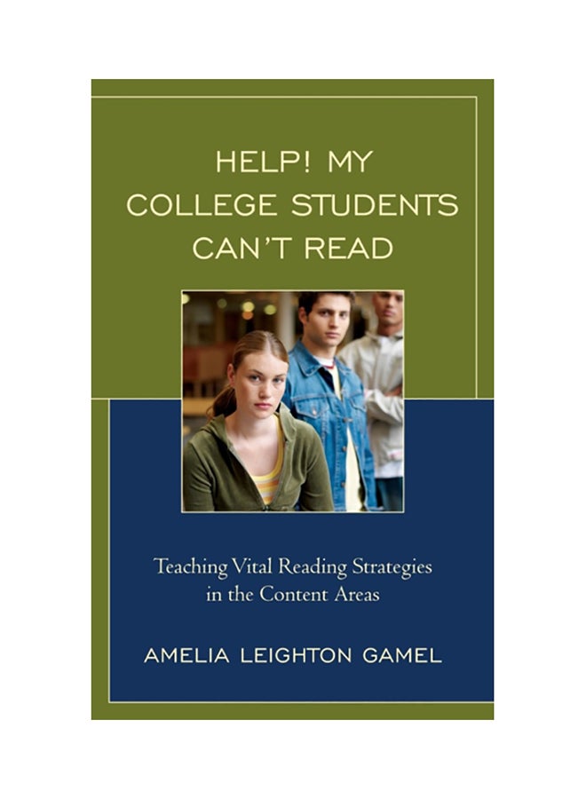 Help! My College Students Can't Read: Teaching Vital Reading Strategies In The Content Areas hardcover english 