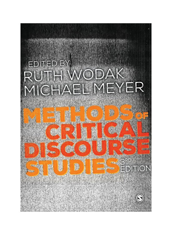 Methods Of Critical Discourse Studies paperback english 