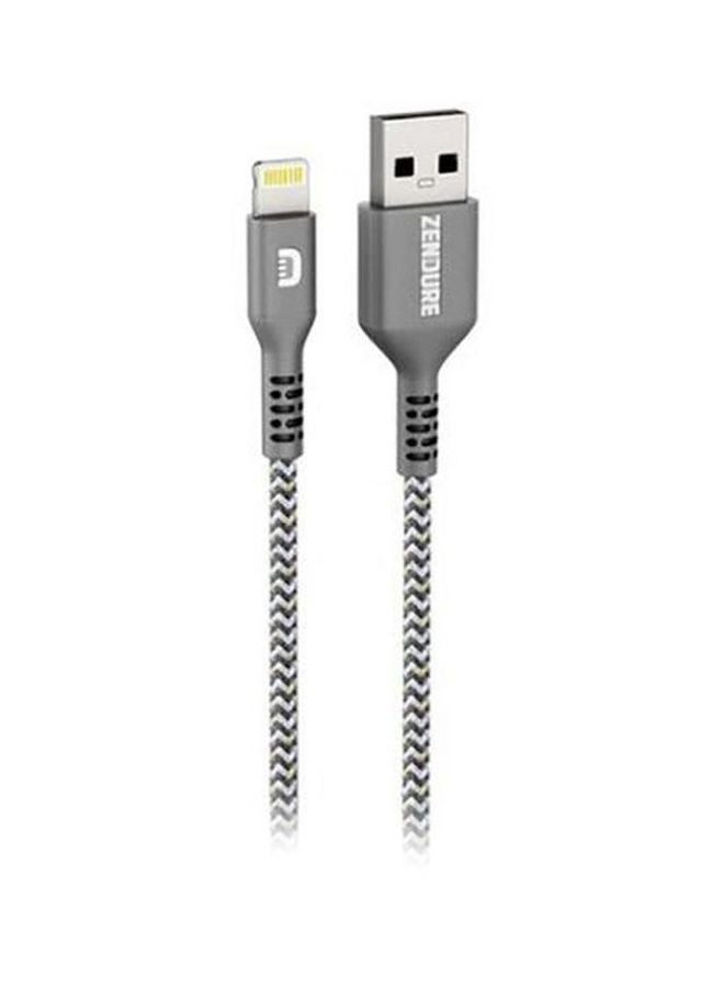 ZENDURE - Pack Of 5 SuperCord USB To Lightning Cable Multicolour - Image 1