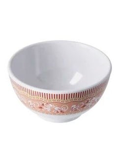 Royalford Rice Bowl White/Red/Orange 3.5inch  - Image 2