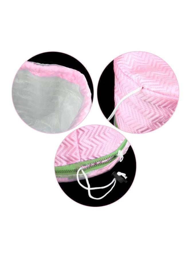 SIDRA - Hair Styling Spa Cap Pink/Green 23.4x22.4x5.4cm - Image 1
