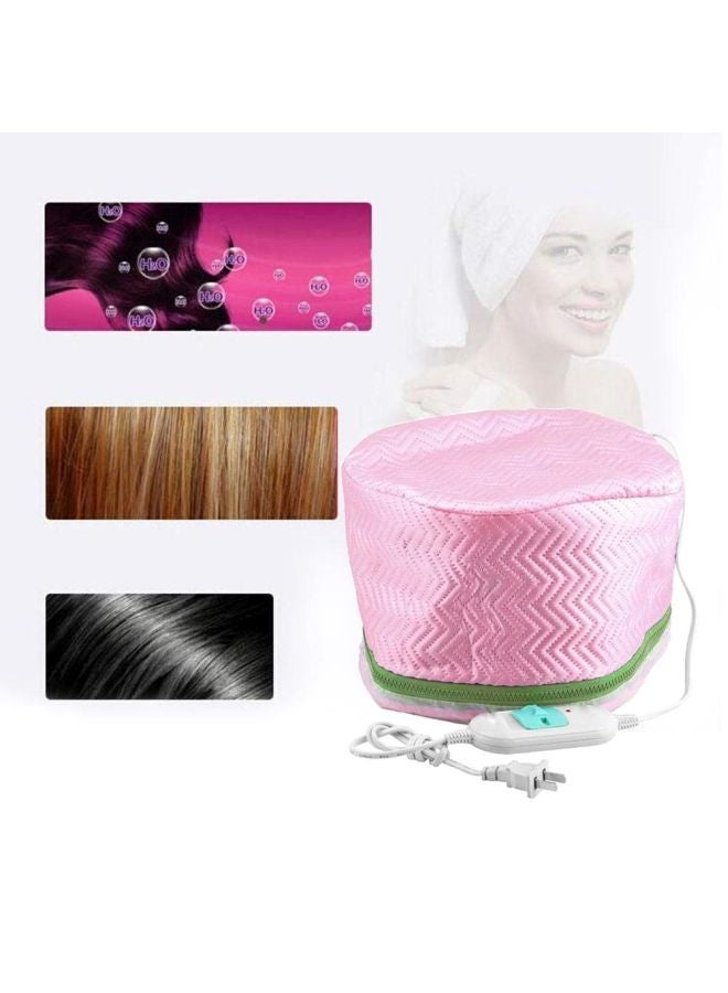 SIDRA - Hair Styling Spa Cap Pink/Green 23.4x22.4x5.4cm - Image 1