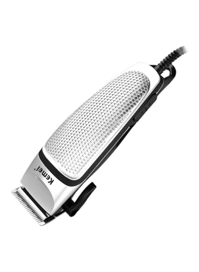 Kemei Electric Hair Trimmer KM-4639 Silver/Black - Image 2