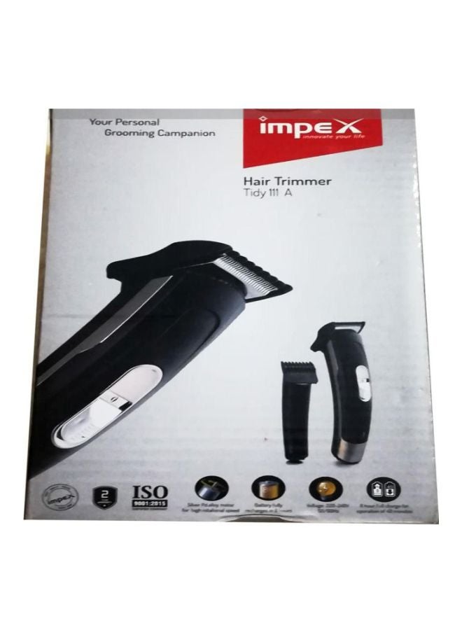 Impex - Tidy 111 Electric Trimmer Black/Silver - Image 1