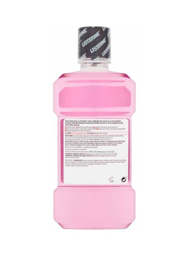 Listerine Total Care Zero Alcohol Smooth Mint Mouthwash Purple 500ml  - Image 2