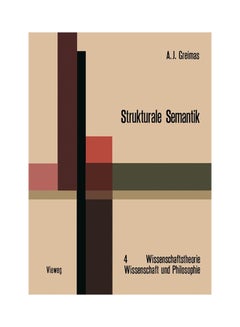 Strukturale Semantik paperback english - 1971 