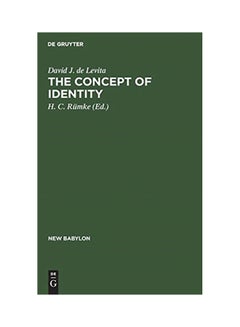The Concept of Identity hardcover english - 1965 