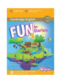 Fun For Starters Student's Book With Online Activities With Audio Paperback English by Anne Robinson - 38542