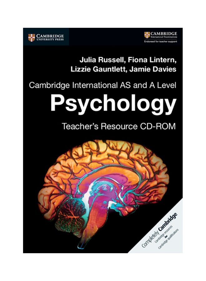 Cambridge International As And A Level Psychology Teacher's Resource Cd-Rom Hardcover English by Julia Russell - 38542 