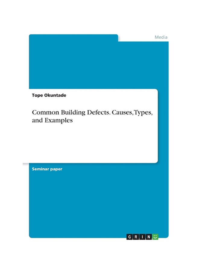 Common Building Defects. Causes, Types, And Examples paperback english 