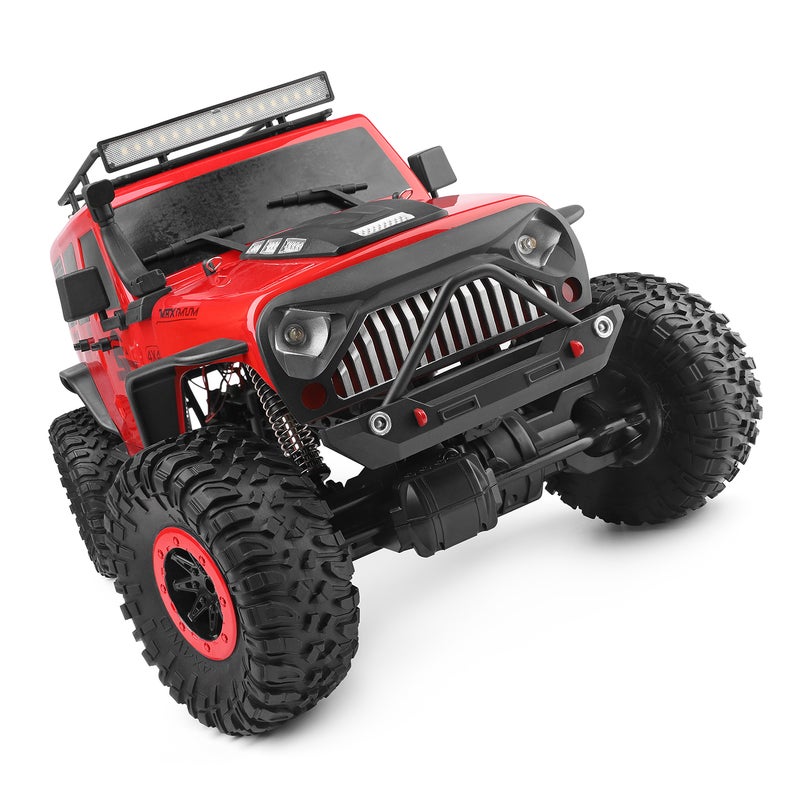 WLtoys - 104311 2.4G 1/10 4WD Off-Road Jeep SUV Brushed Motor Remote Control Crawler Car 53.5cm - Image 1