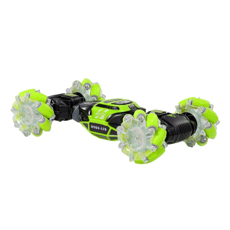 4WD Gesture Sensor Control Deformable Electric All-Terrain Transformable LED Light Stunt Car 32cm - Image 3