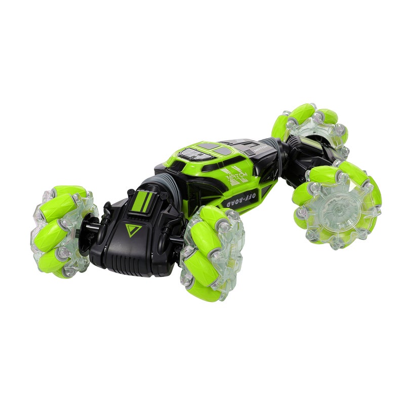 4WD Gesture Sensor Control Deformable Electric All-Terrain Transformable LED Light Stunt Car 32cm - Image 2