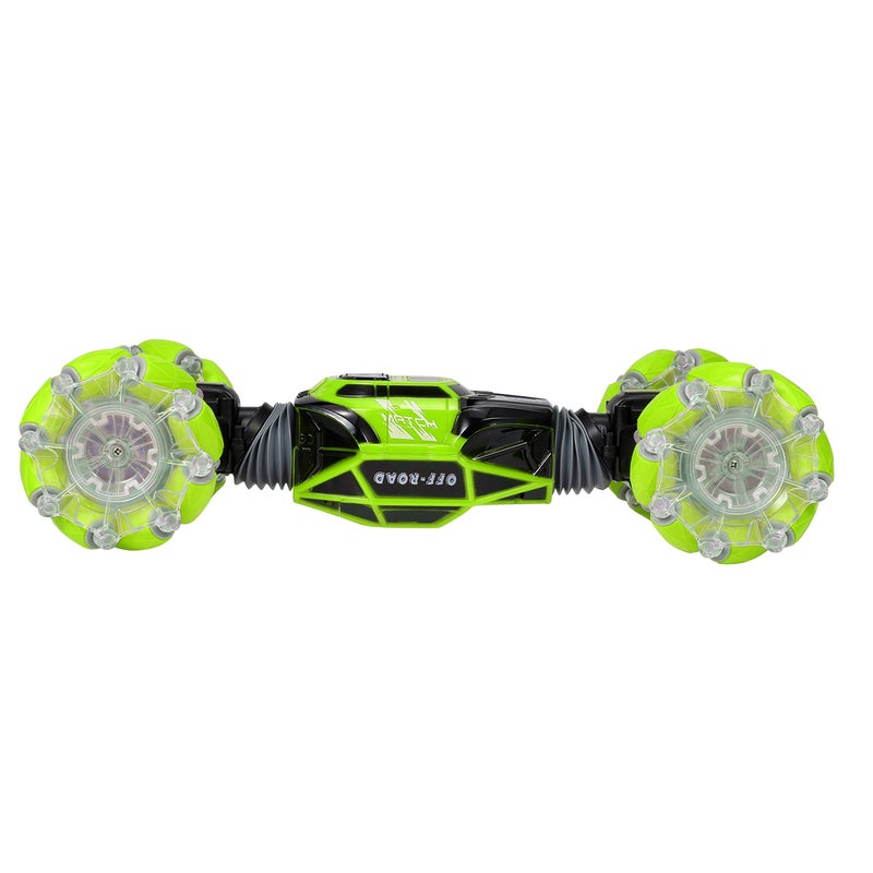 4WD Gesture Sensor Control Deformable Electric All-Terrain Transformable LED Light Stunt Car 32cm - Image 4