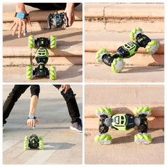 Generic 4WD Gesture Sensor Control Deformable Electric All-Terrain Transformable LED Light Stunt Car 32cm  - Image 5