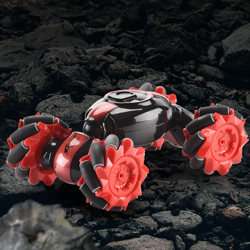 4WD 2.4G Gesture Sensor Control Deformable Electric All-Terrain Transformable Stunt Car 42cm - Image 4