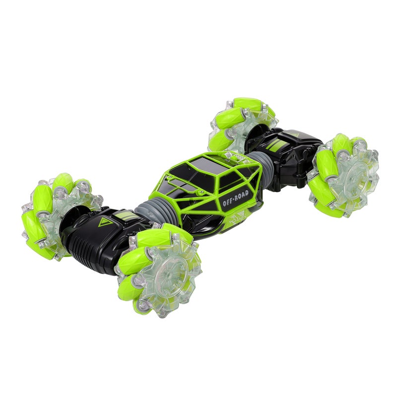 Generic - 4WD Gesture Sensor Control Deformable Electric All-Terrain Transformable LED Light Music Stunt Car 32cm - Image 1