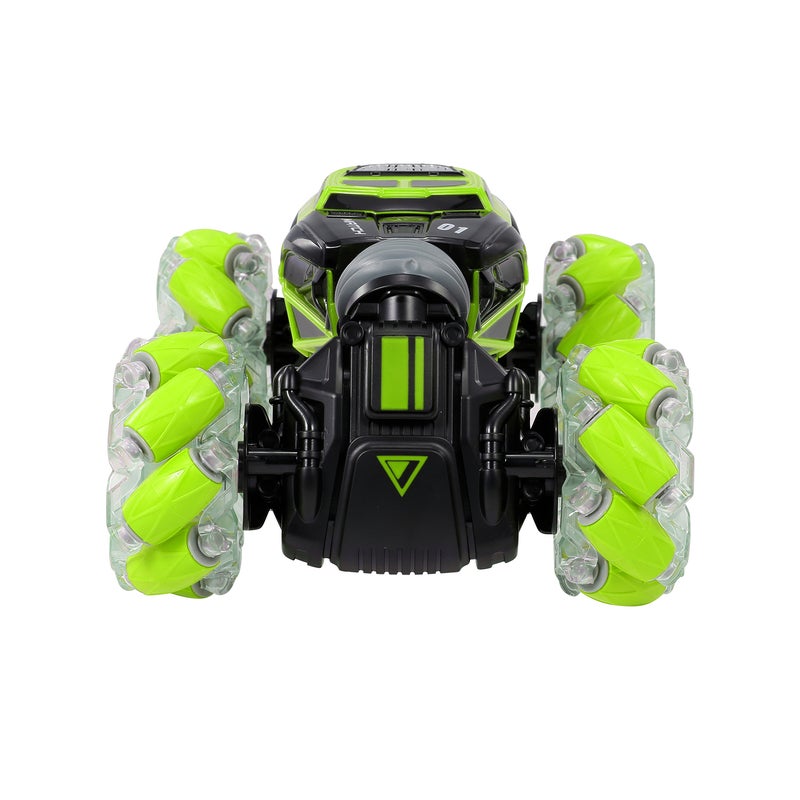 Generic - 4WD Gesture Sensor Control Deformable Electric All-Terrain Transformable LED Light Music Stunt Car 32cm - Image 1
