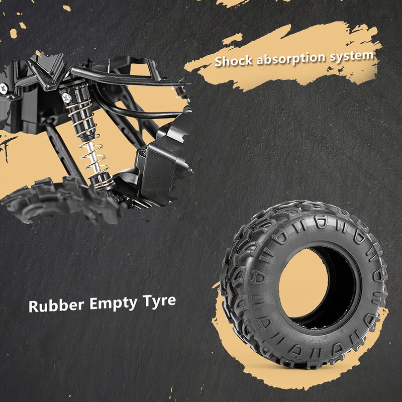 1/16 Scale 2.4GHz 4WD 15km/h RTR High Speed Climbling Off-Road Buggy Alloy RC Car 32cm - Image 5