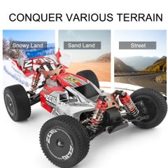 WLtoys XKS 144001 60km/h 1/14 Scale 2.4GHz 4WD RTR High Speed Off-Road Drift RC Buggy Car 41.5cm  - Image 3