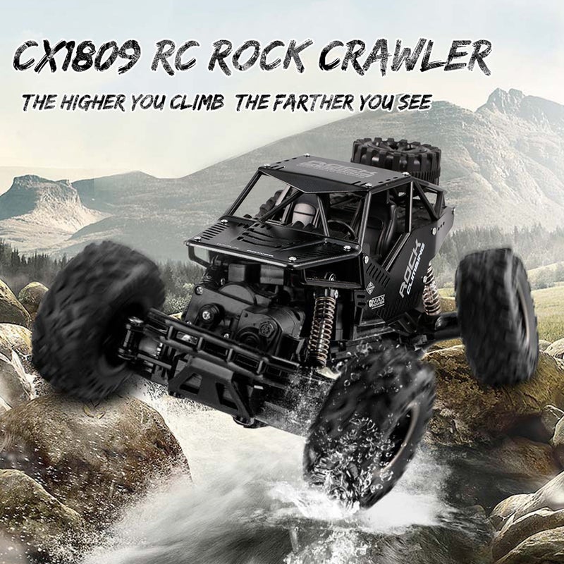 CX1809 1/16 Scale 4WD Dual Motor Off-Road Climbing RC Rock Crawler 30cm  - Image 1