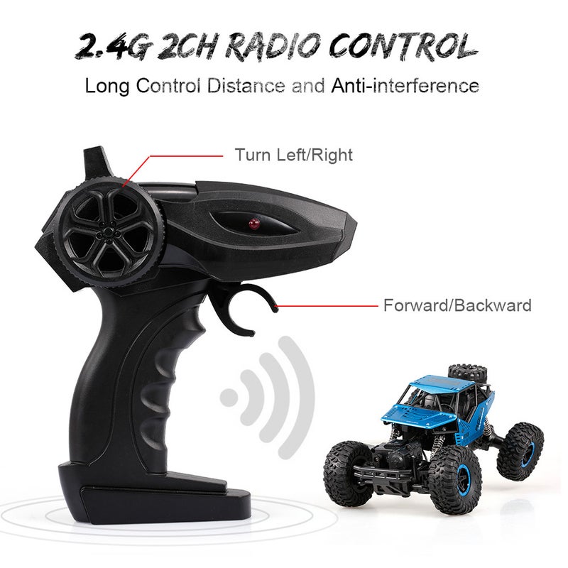 CX1809 1/16 Scale 4WD Dual Motor Off-Road Climbing RC Rock Crawler 30cm  - Image 3