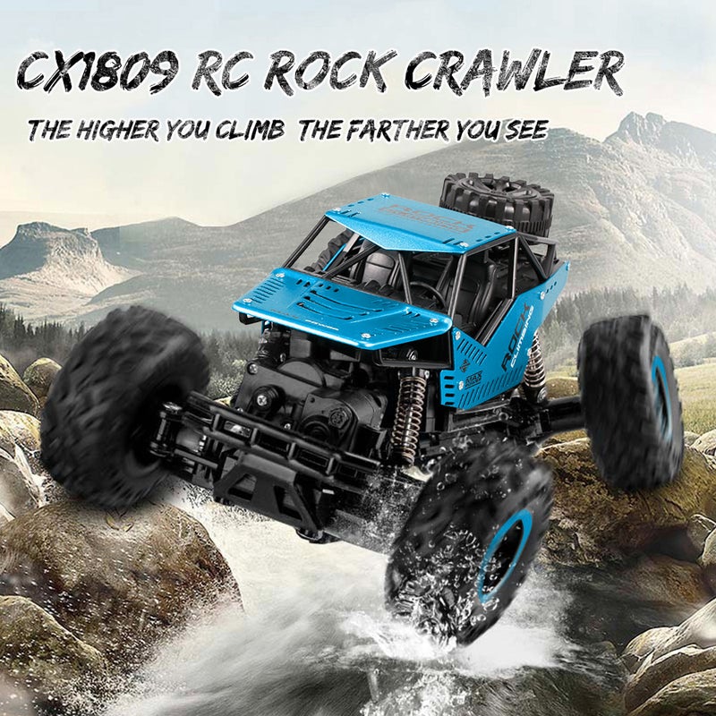 CX1809 1/16 Scale 4WD Dual Motor Off-Road Climbing RC Rock Crawler 30cm  - Image 1